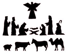 236x190 Free Silhoutte Nativity Scene Patterns Free Nativity Silhouette