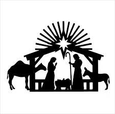 225x224 Nativity Pictures Black And White