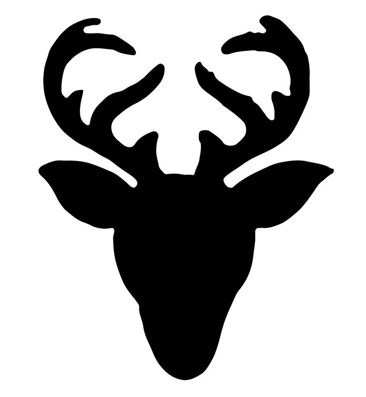 736x797 Reindeer Face Clipart Black And White
