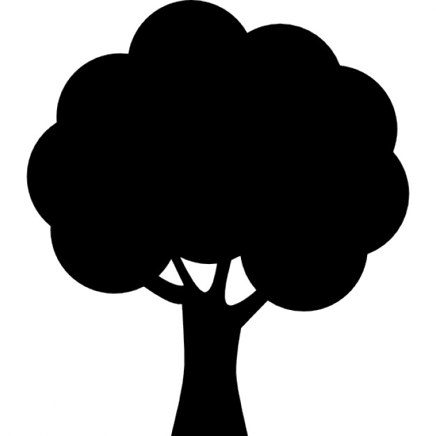 626x626 Tree Silhouette Icons Free Download