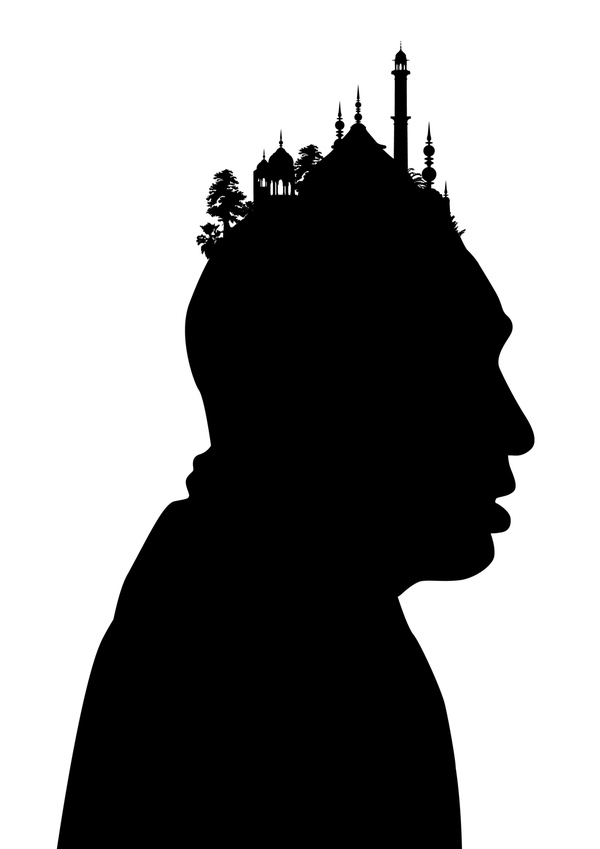 600x849 Woman Profile Silhouette