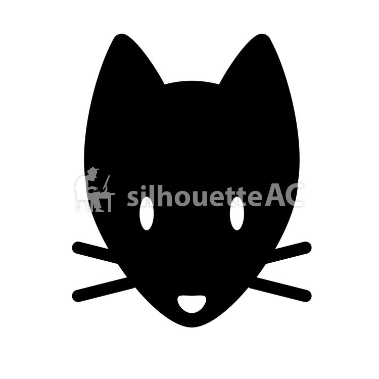 750x750 Free Silhouette Vector Animal, Black, Face