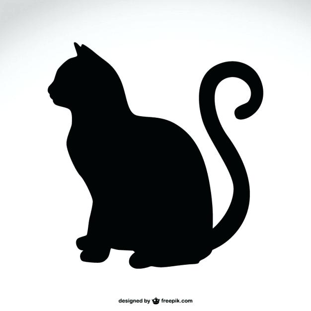 626x626 Cat Silhouette Outline Cat Silhouette Outline Backgrounds