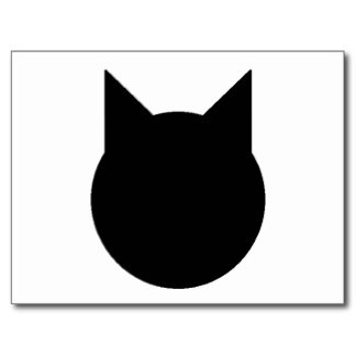 324x324 Cat Head Silhouette