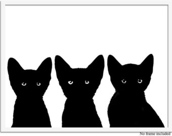 340x270 Cat Artwork Etsy