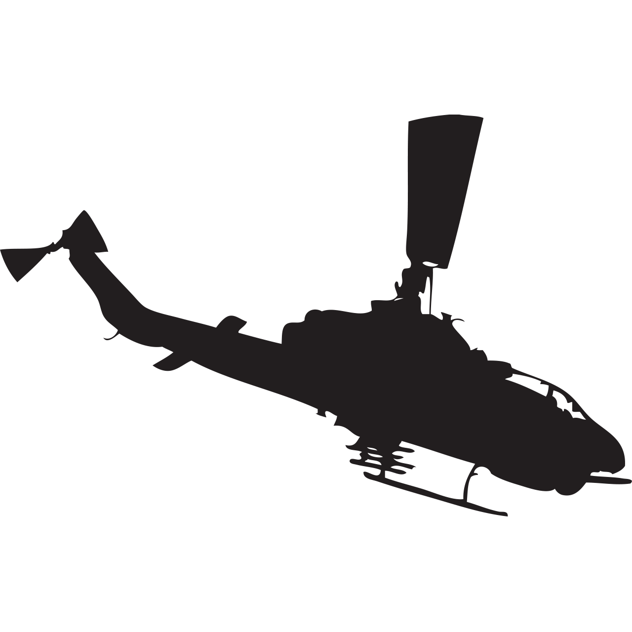 1280x1280 Helicopter Vector Packs Clip Art