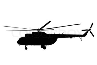 320x213 Helicopter Silhouette Stock Vector Colourbox