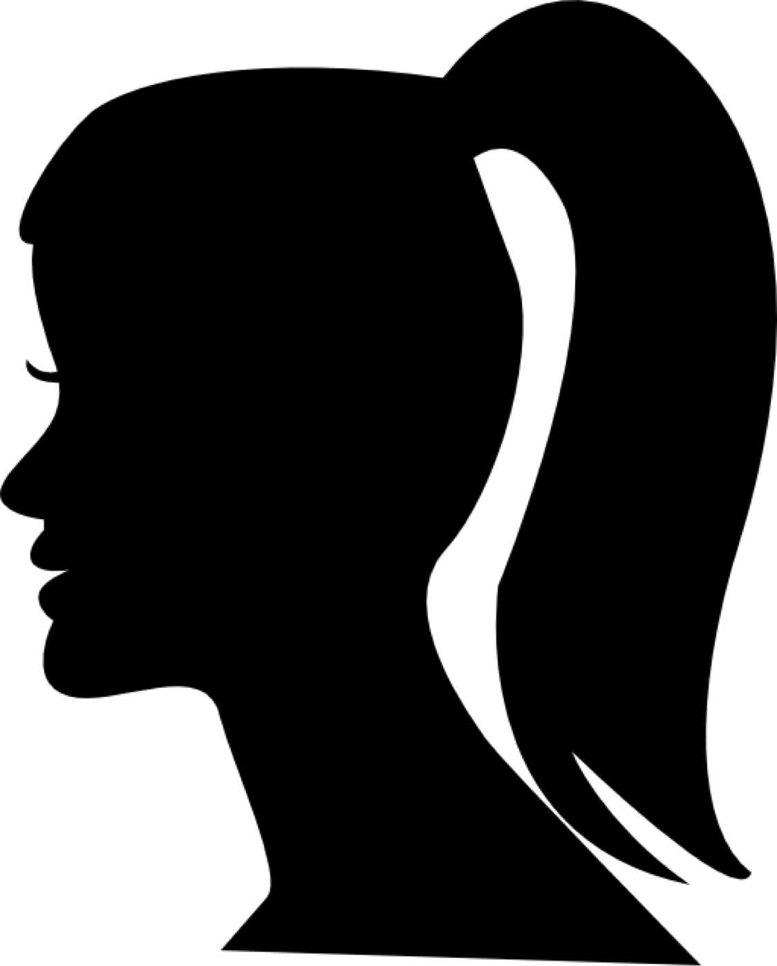 Black Lab Head Silhouette at GetDrawings | Free download