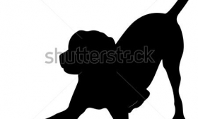 280x168 Labrador Retriever Silhouette Clip Art