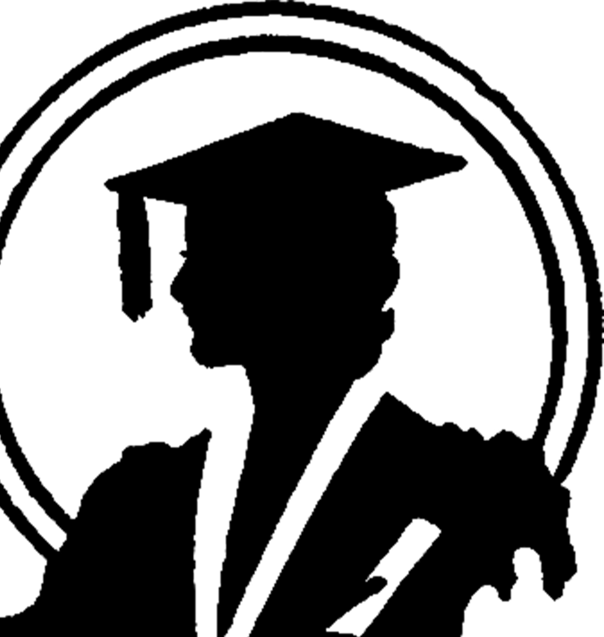 1216x1284 Graduation Silhouette Image