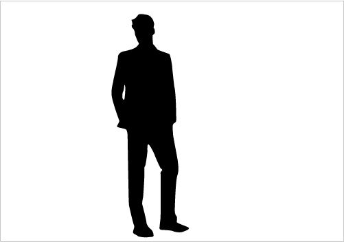 501x352 Man Silhouette Silhouette Graphics Man Silhouette