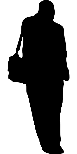 320x640 Black, People, Man, Silhouette, Person, Human, Men, Fat