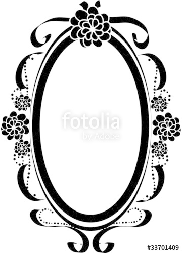 360x500 Oval Frame Silhouette Stock Image And Royalty Free Vector Files
