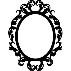 Black Oval Frame For Silhouette at GetDrawings | Free download