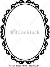 Black Oval Frame For Silhouette at GetDrawings | Free download