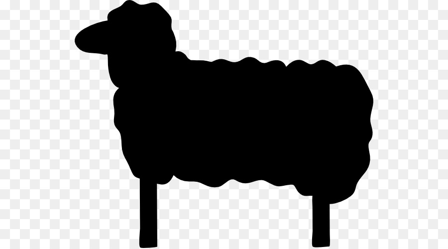 900x500 Black Sheep Silhouette Clip Art