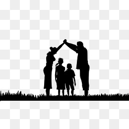 260x260 Silhouette Family Png Images Vectors And Psd Files Free