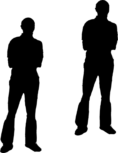 456x593 Man Clipart Black And White Silhouette