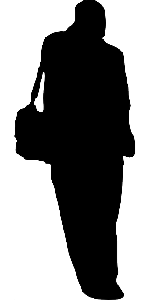 150x300 Black, People, Man, Silhouette, Person, Human, Men, Fat