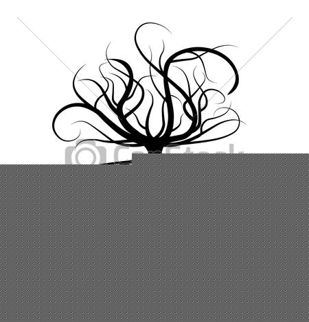 450x470 Roots Tree Black Silhouette Tattoo. Roots Tree Black Vector