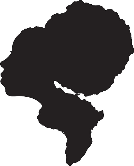 469x582 Clip Art Afro Clipart Collection