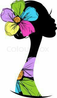 186x320 Silhouette Of African American Woman