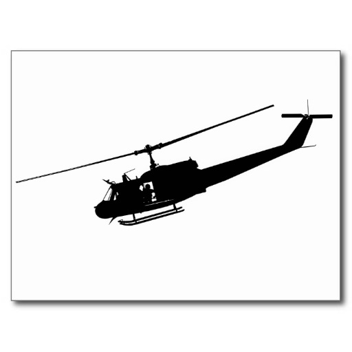 512x512 Huey Helicopter Clipart