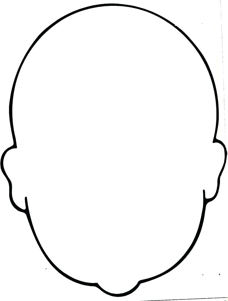 736x970 Horse Head Coloring Page Head Coloring Page Blank Face Coloring