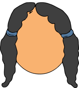 266x297 Blank Face Silhouette Clipart