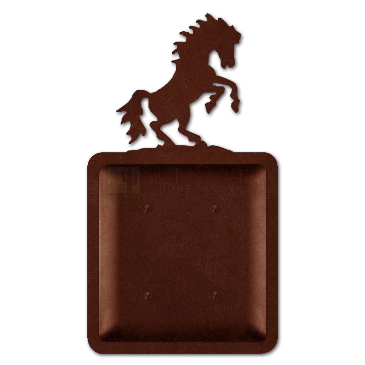 1250x1250 Silhouette Double Blank Wall Plate