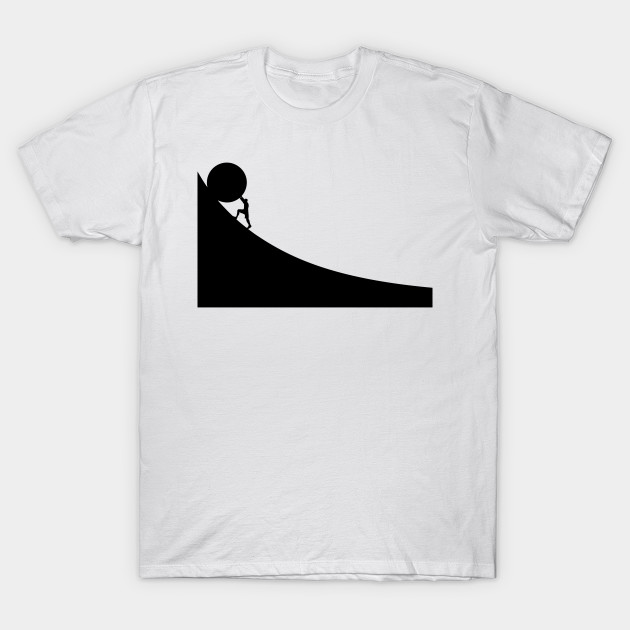 630x630 Limited Edition. Exclusive Sisyphus Overcoming Silhouette