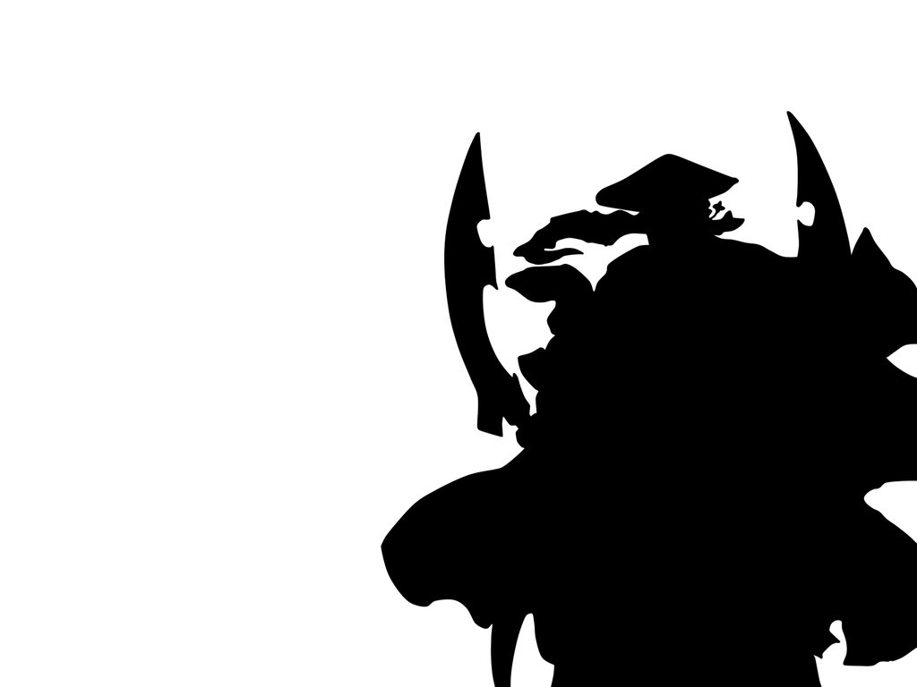 1024x768 Captain Silhouette