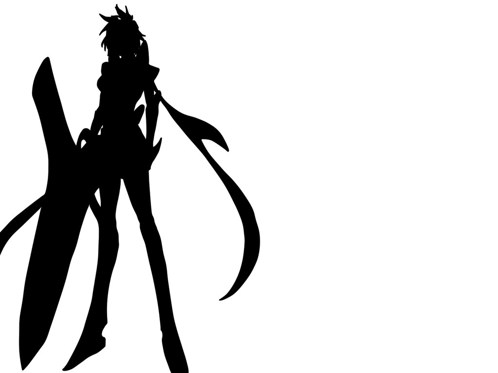 1024x768 Espada Silhouette