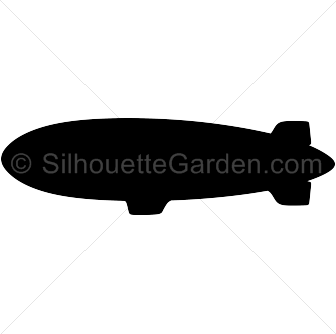 336x334 Blimp Silhouette Clip Art. Download Free Versions Of The Image