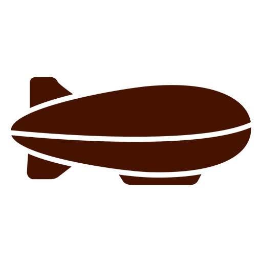 512x512 Dirigible Airship Pack Silhouette