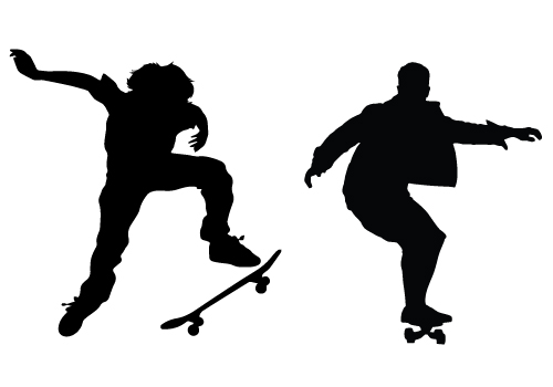 500x350 Silhouette Vector Blog Free Silhouette Illustration Silhuetas