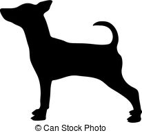 206x194 Bloodhound Silhouette Vectors