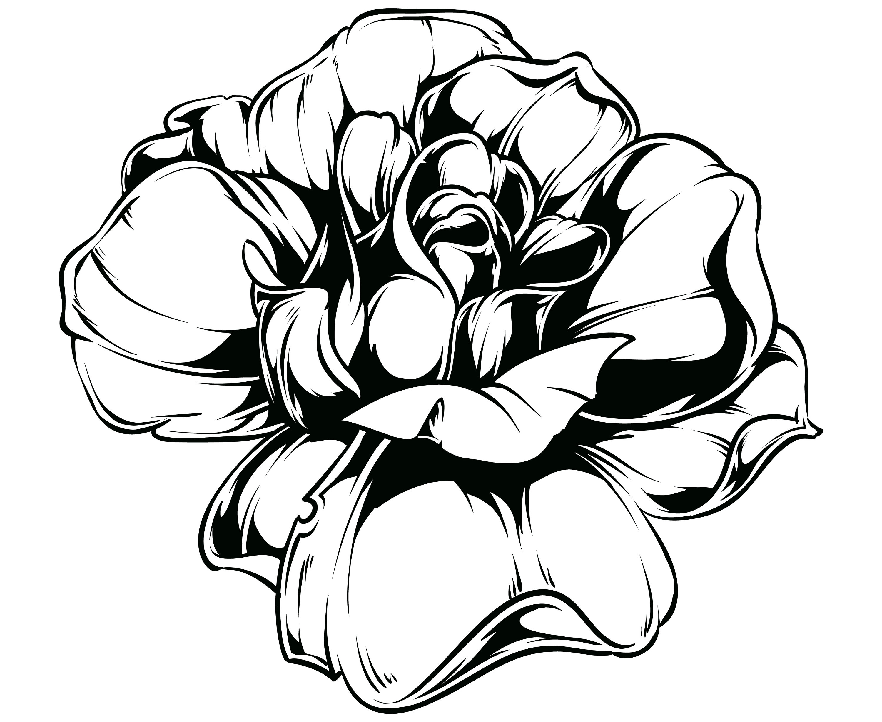 Rose Svg Flowers Svg Rose Svg Rose Silhouette Rose Ve - vrogue.co