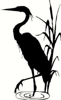236x390 Blue Heron On Silhouette, You Left Me And Birds