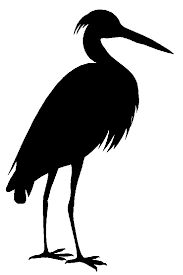 183x275 Heron Silhouettes Clipart