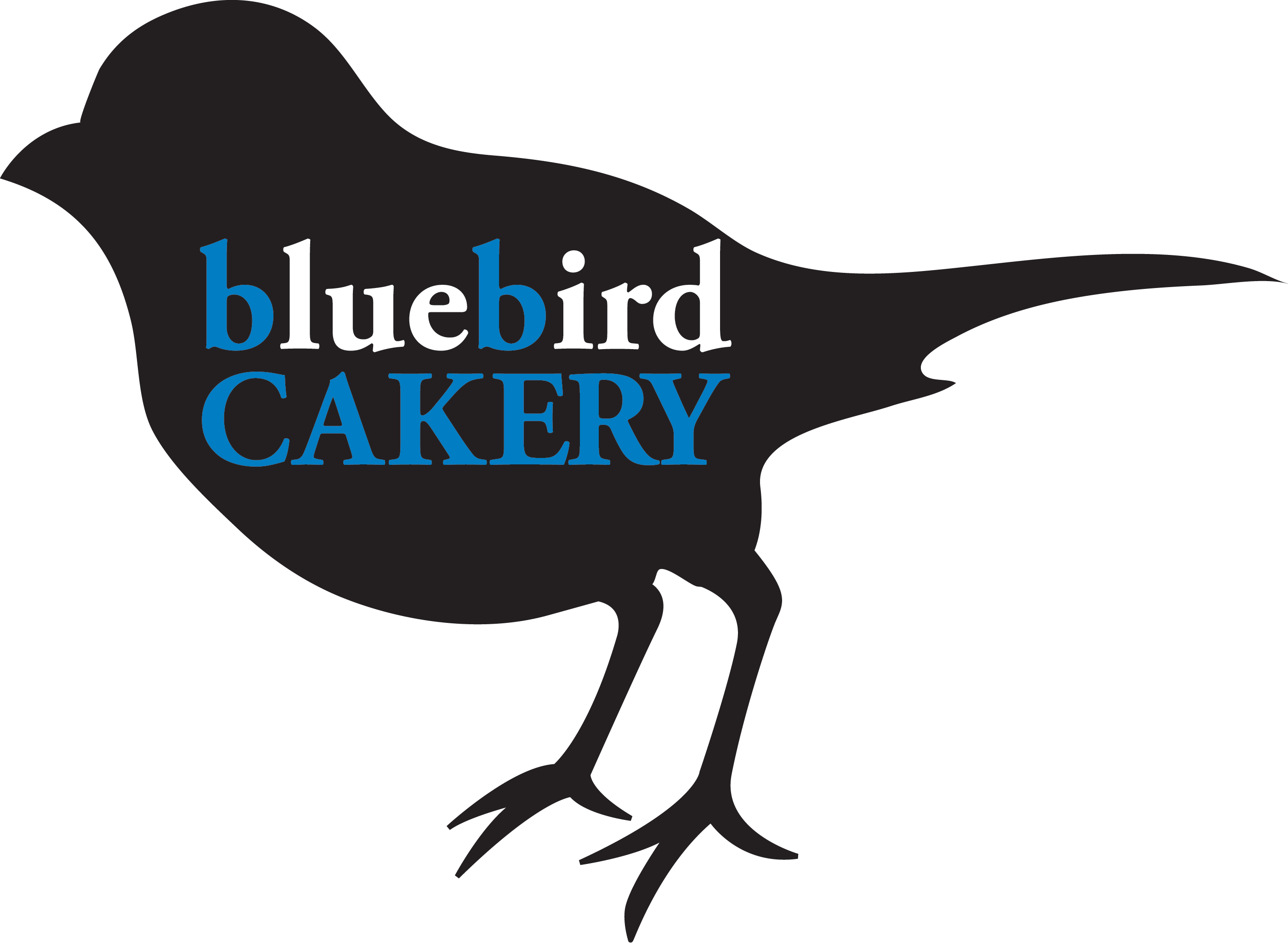 2803x2053 Bluebird Cakery Logo Design Avenue