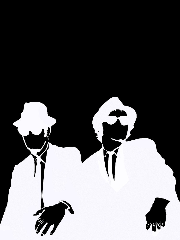 750x1000 Blues Brothers Graphic T Shirt By Begrotesque Redbubble