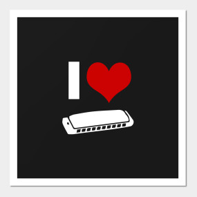 285x285 I Heart Love Silhouette Blues