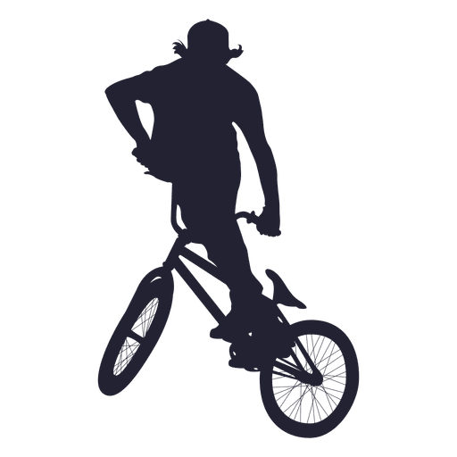 512x512 Bmx Sport Silhouette