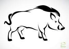 222x160 Wild Boar Silhouette In Black Cakes