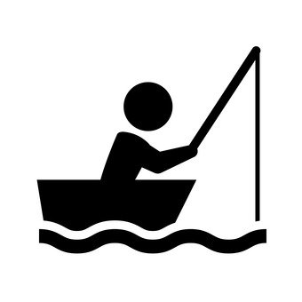 340x340 Free Silhouette Vector Icon, An Illustration