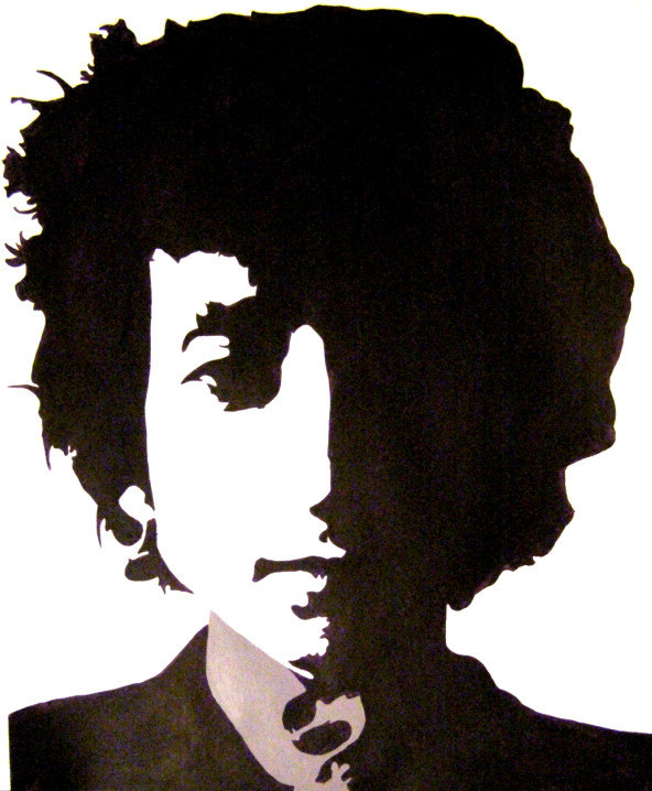 Bob Dylan Silhouette at GetDrawings | Free download