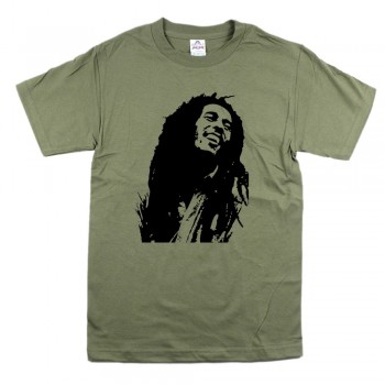 350x350 Bob Marley Silhouette T Shirt
