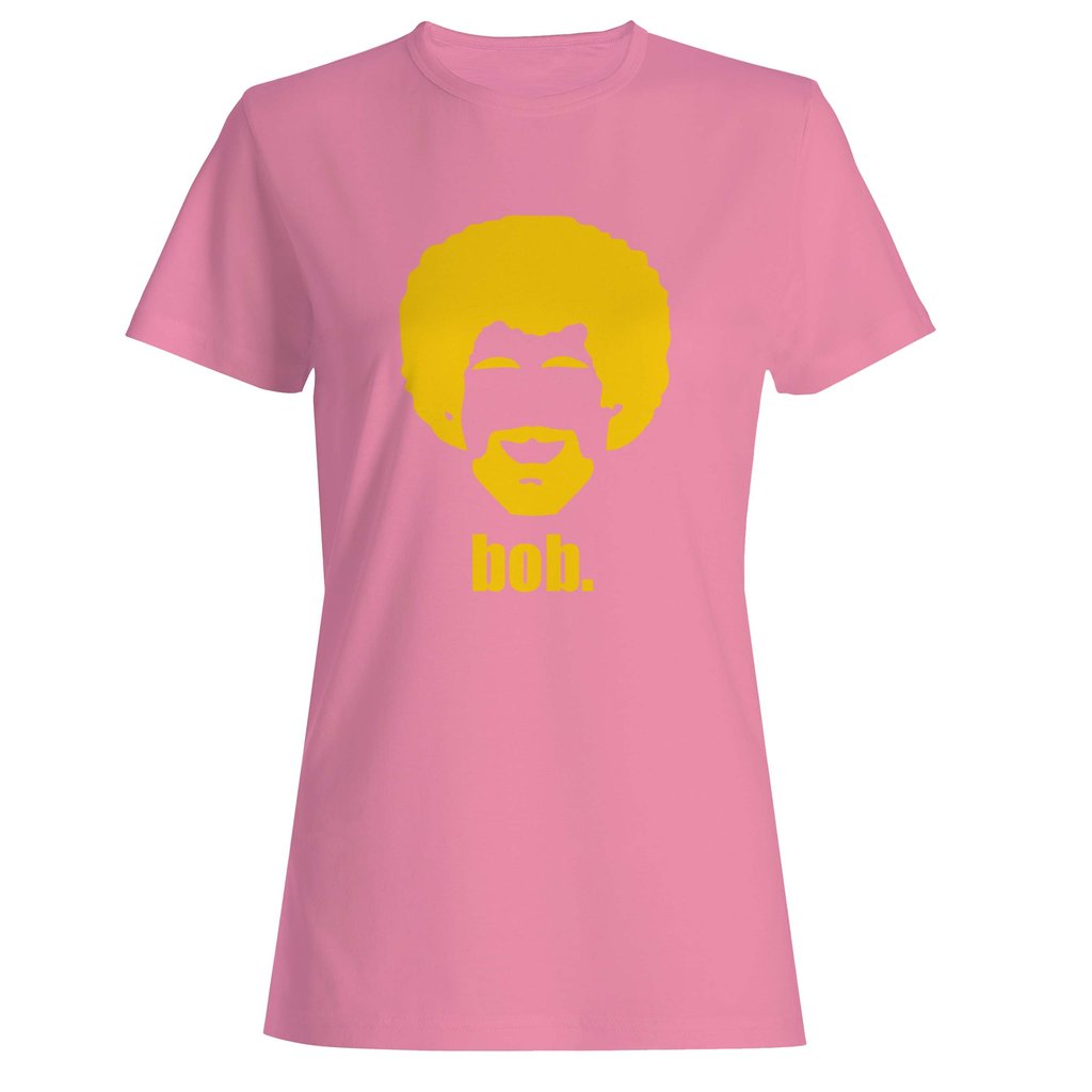 1024x1024 Bob Ross Silhouette Woman's T Shirt Goods Tee