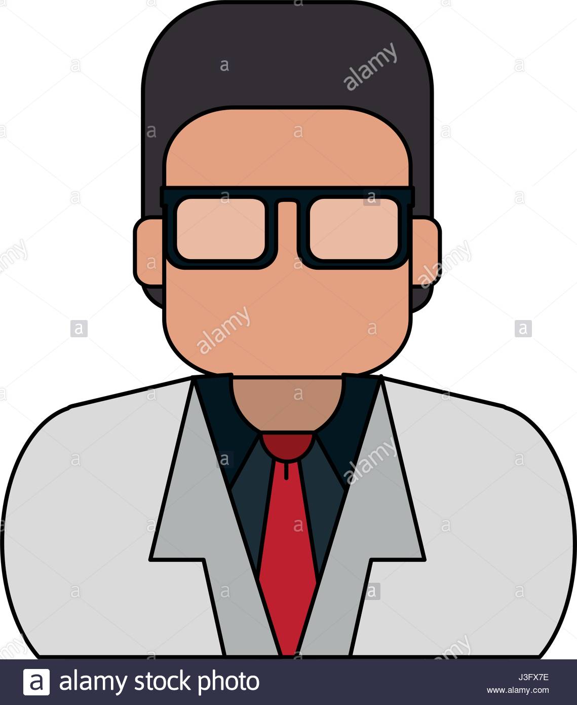 1139x1390 Colorful Silhouette Half Body Executive Faceless Man With Glasses